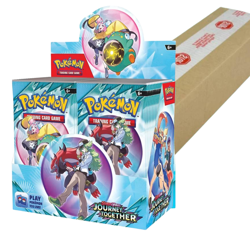 Pokemon Journey Together Enhanced Booster Box Factory Sealed Case of 6 - Image 1