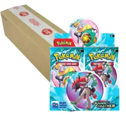 Pokemon Journey Together Enhanced Booster Box Factory Sealed Case of 6 - Image 3