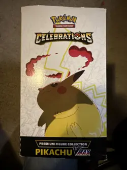 Pokemon TCG Celebrations 25th Anniversary Premium Figure Collection Pikachu VMAX - Image 4
