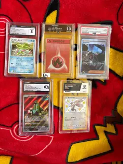 5x Graded Pokemon Slabs Bundle #3 - Image 1