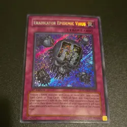Konami Eradicator Epidemic Virus Trap Holo FOTB-EN068 1st Edition Yu-Gi-Oh! TCG - Image 1