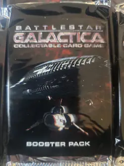 Battlestar Galactica CCG TCG Collectible Card Game Booster Pack x9 Sealed 2006 - Image 4