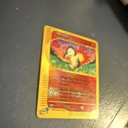 Pokemon Cyndaquil Reverse Holo 104/165 Expedition Base Set 40 HP Common Card - Image 2