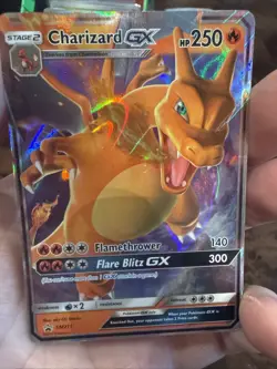Pokemon Card TCG - Charizard GX SM211 Black Star Promo Sun & Moon Near Mint - Image 1
