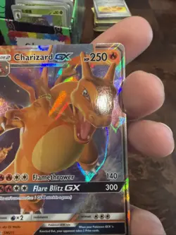 Pokemon Card TCG - Charizard GX SM211 Black Star Promo Sun & Moon Near Mint - Image 2