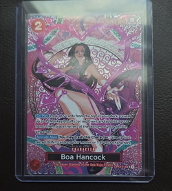 Boa Hancock OP12-014 SP Super Rare Holo One Piece CCG Card - Image 1