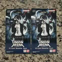 Bandai | Union Arena | Solo Leveling | Booster | 12-Card | 2 Packs - Image 1
