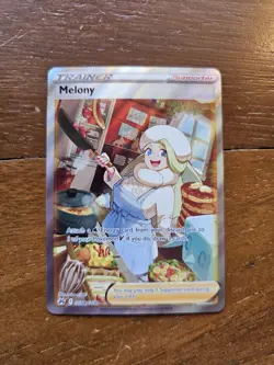 Melony GG64/GG70 Crown Zenith Rate Galarian Gallery Full Art Pokemon Card NM - Image 1