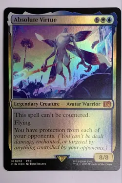 MTG Absolute Virtue Final Fantasy Foil - Image 1