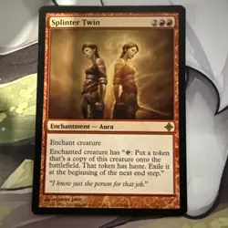 Splinter Twin - MTG - Rise of the Eldrazi -LP Very Good - Image 1