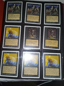 Lot Of 153 MTG Unlimited Cards In Portfolio All Cards Are In Excellent Condition - Image 1