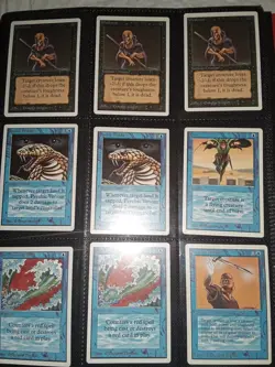 Lot Of 153 MTG Unlimited Cards In Portfolio All Cards Are In Excellent Condition - Image 3