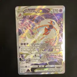 Pokemon Deoxys VSTAR Ultra Rare Full Art Holo Card GG46/GG70 Crown Zenith - Image 1
