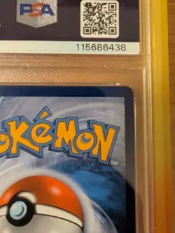 Pokemon TCG Charizard VSTAR SWSH262 Holo Black Star Promo Card PSA9 With Guard - Image 3