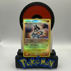 Lucario LV.30 - 6/130 - Reverse Holo - Stamped - Diamond & Pearl - Pokemon Card - Image 1