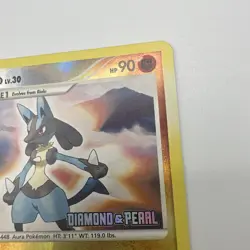 Lucario LV.30 - 6/130 - Reverse Holo - Stamped - Diamond & Pearl - Pokemon Card - Image 5