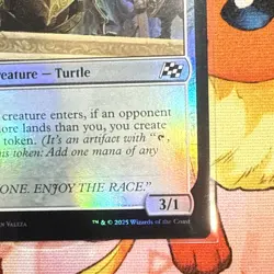 MTG - Ticket Tortoise (Foil) - Aetherdrift NM/M Condition - Image 5