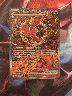 Pokemon TCG Phantasmal Flames Oricorio EX #024 SIR Black Star Promo UPC - Image 1