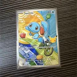 Squirtle 039 Me: Mega Evolution Promo Holo Promo Pokemon TCG English 80 HP - Image 1