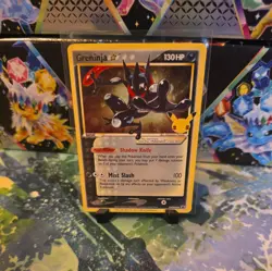 Greninja Gold Star SWSH144 Promo Celebrations Pokemon TCG - Near Mint - Image 1