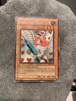 YuGiOh - Injection Fairy Lily LOD-100 Secret Rare Unlimited Edition - LP - Image 3