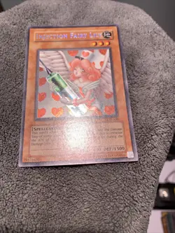 YuGiOh - Injection Fairy Lily LOD-100 Secret Rare Unlimited Edition - LP - Image 5