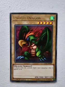 Yugioh Parrot Dragon LCKC-EN096 Ultra Rare 1st Ed NM - Image 1