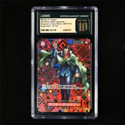 CGC 10 PRISTINE 2024 One Piece JPN Monkey D. Dragon OP07-015 SR.SP Ver - Image 2