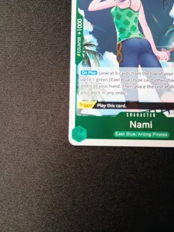 Nami OP03-030 Rare (Foil) - Pillars of Strength - Image 2