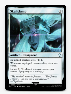 Skullclamp [Commander: Final Fantasy] MTG Magic - NM/M - Image 1