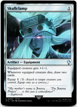 Skullclamp [Commander: Final Fantasy] MTG Magic - NM/M - Image 3