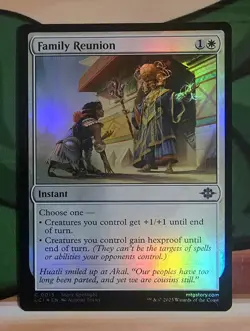 X 1 Family Reunion FOIL NM The Lost Caverns of Ixalan 013 MTG Magic - Image 1