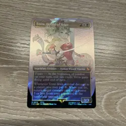 Magic the Gathering MTG Terra, Herald of Hope Surge Foil 212 Final Fantasy - Image 1