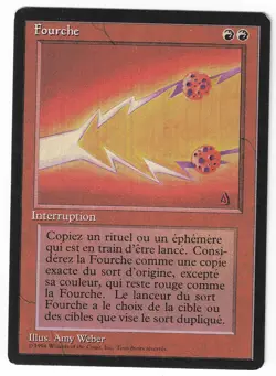 ►Magic-Style◄ MTG - Fork - French Revised FBB - Good - Image 1
