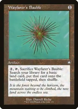MTG - Wayfarer's Bauble (Retro) - The Brothers' War - X1 - (NM) - - Image 1