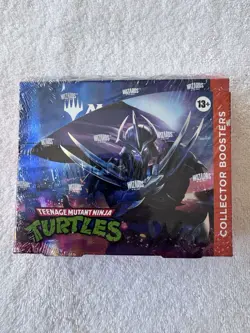 Magic The Gathering-Teenage Mutant Ninja Turtles-Collector Boosters-NEW/SEALED - Image 1