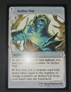 MTG Aether Vial (Future Sight) 216 Mystery Booster 2 NM - Image 1