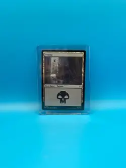 SWAMP (0196) Marvel's Spider-Man Regular MTG, BASIC LAND - Image 1