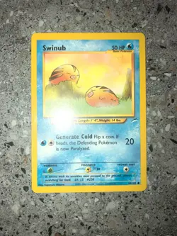 Pokemon TCG Cards Swinub 84/105 Neo Destiny NM - Image 3