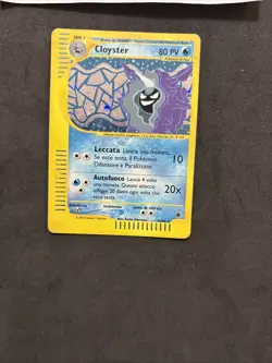 Pokemon Card Cloyster 8/16- Expedition-Ita-Holo-Swirl-Exc! - Image 3