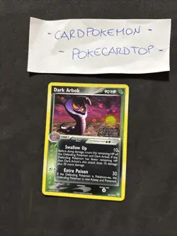 Pokemon Card Dark Arbok 29/109-eng-Holo-EX Team Rocket Returns-stamped-Nm/mint! - Image 1