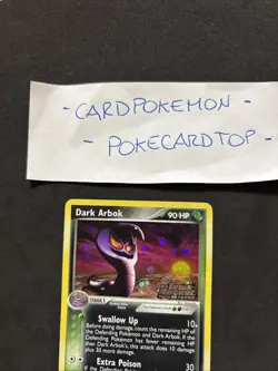 Pokemon Card Dark Arbok 29/109-eng-Holo-EX Team Rocket Returns-stamped-Nm/mint! - Image 2