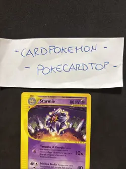 Pokemon Card Starmie 30/144 -no Holo - Skyridge -ita- Mint! - Image 2