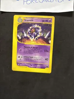 Pokemon Card Starmie 30/144 -no Holo - Skyridge -ita- Mint! - Image 3