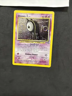 Pokemon Card Unown 14/75-Neo Discovery Eng-Holo-Good! - Image 3