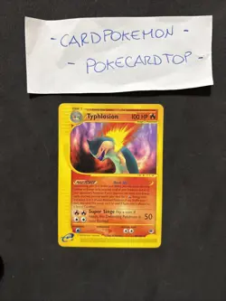 Pokemon Card Typhlosion 65/165-eng-no Holo-Nm! - Image 1