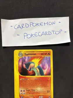 Pokemon Card Typhlosion 65/165-eng-no Holo-Nm! - Image 2