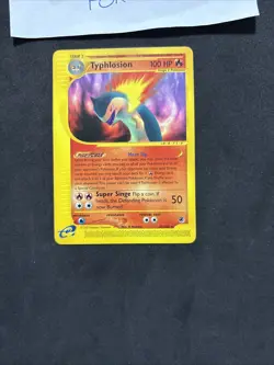 Pokemon Card Typhlosion 65/165-eng-no Holo-Nm! - Image 3