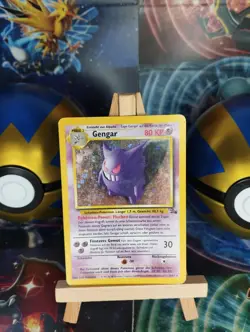 Pokemon Karte Gengar FO 5/62 Fossil WOTC Holo Deutsch PSA DE PL - Image 1