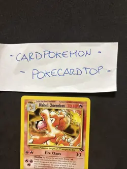 Pokemon Card Blaine's Charmeleon 31/132-Gym Challenge-Eng-No Holo-nm/mint! - Image 2
